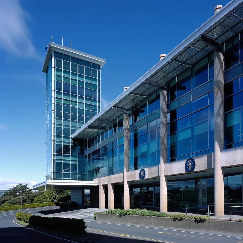 FBI office in Wellington, New Zealand, symbolizing enhanced security and intelligence operations