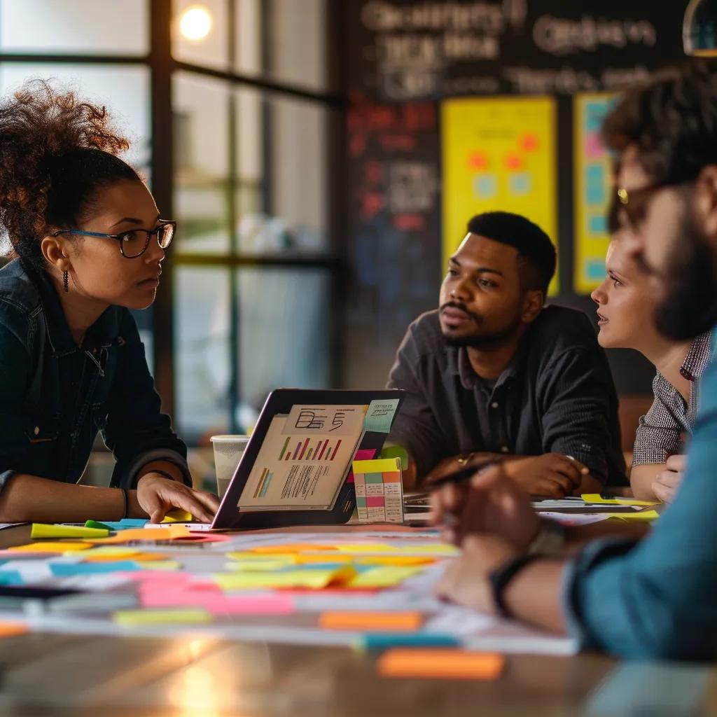 Collaborative brainstorming session on alternative funding models for public broadcasting