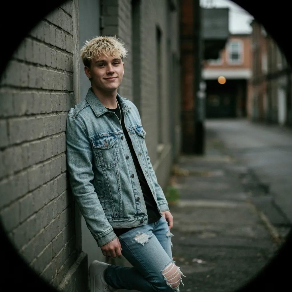 Artistic representation of Jeremy Allen White as a militia leader in a desolate landscape, reflecting his potential role in The Last of Us Season 2