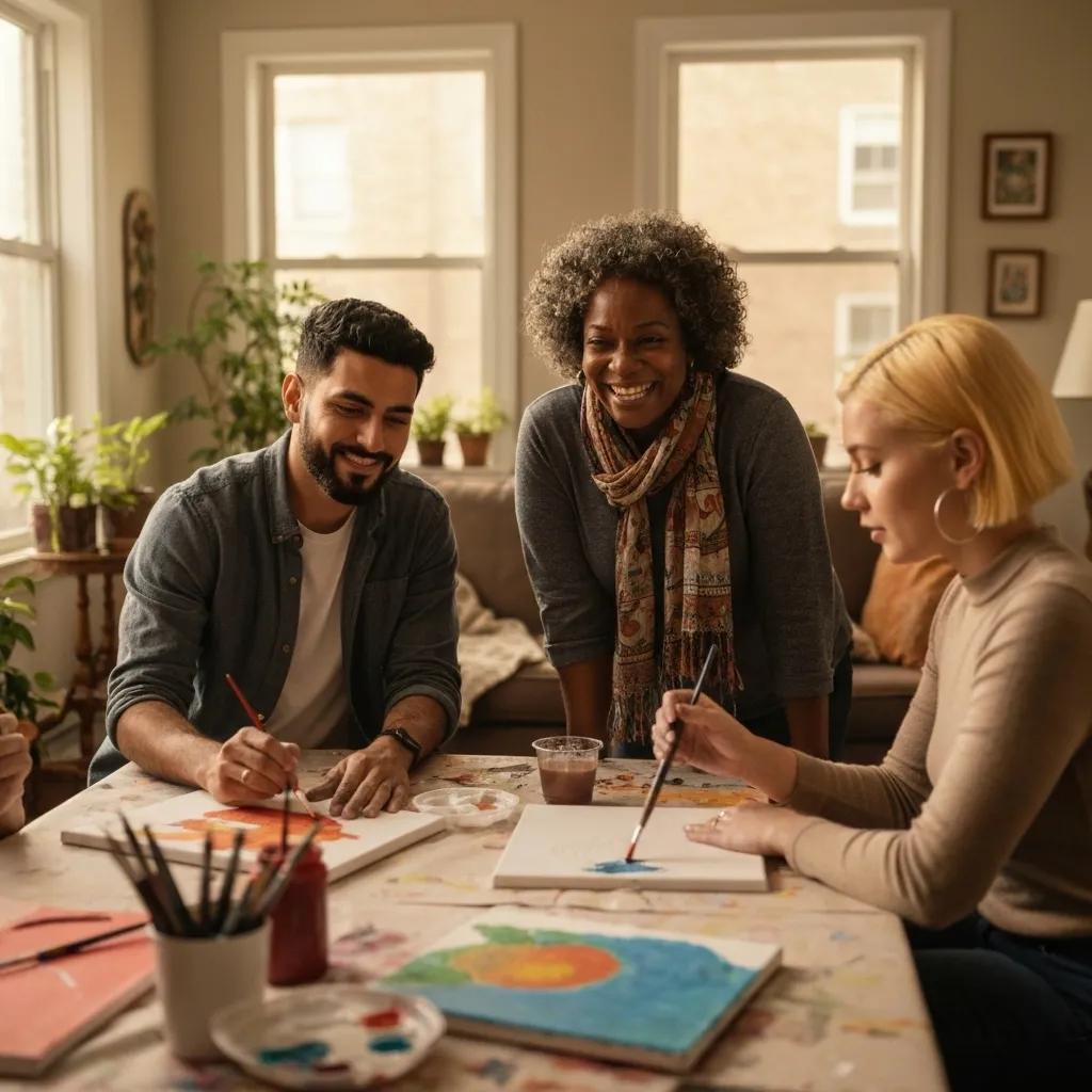 Boston Dynamics Atlas robot providing assistance to an elderly person in a living room
