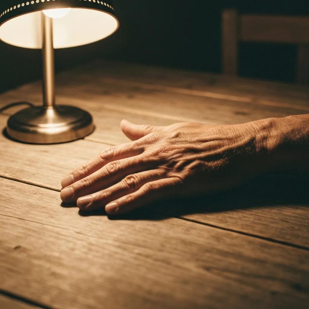 Close-up of a human eye with digital genetic mutation overlay