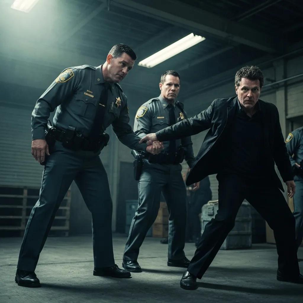 Core missions of the U.S. Marshals Service represented through law enforcement symbols