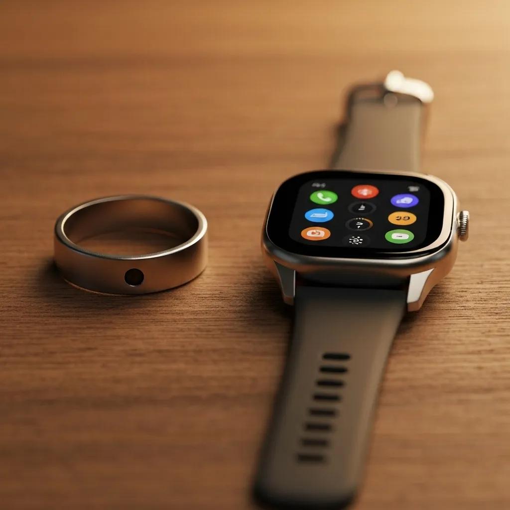 Comparison of smart ring and smartwatch in wearable technology