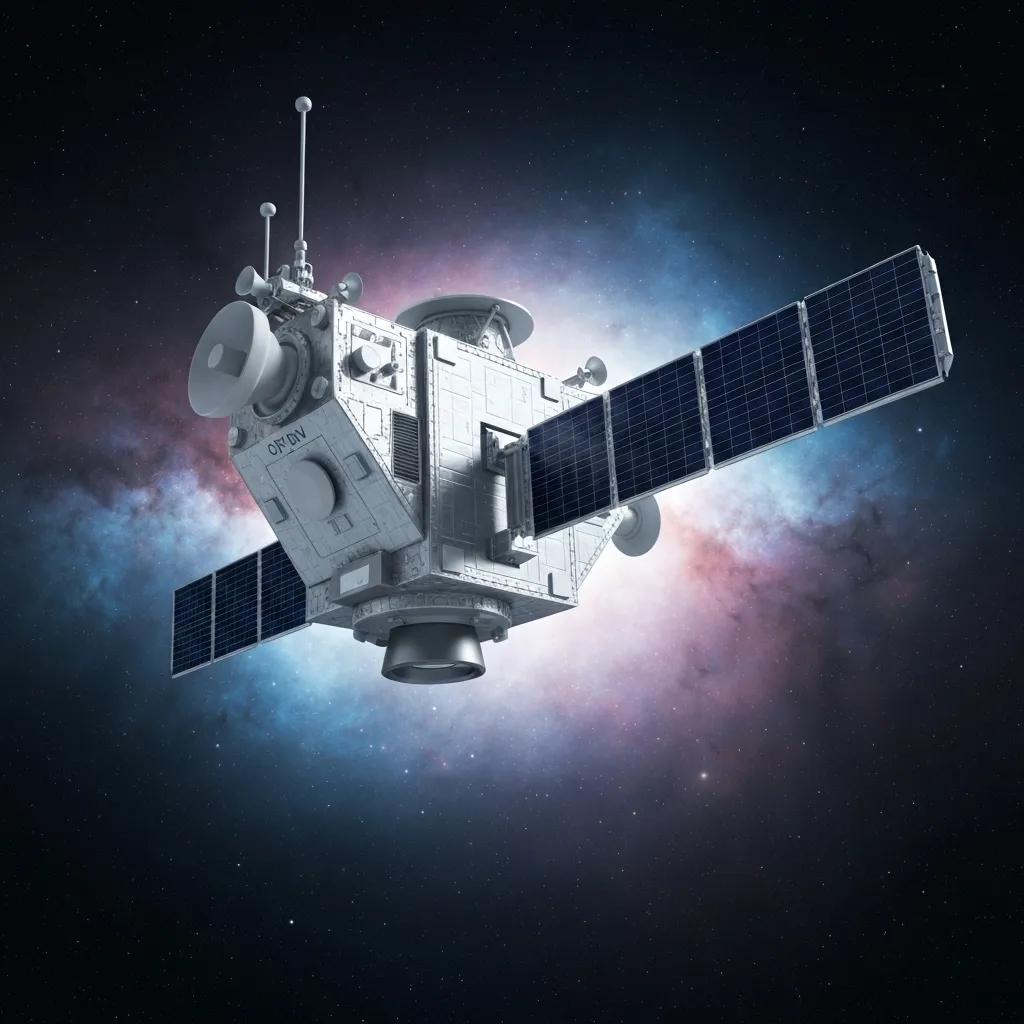 Three distinct satellite bus models: Aries, Nova, and Comet, showcasing unique features