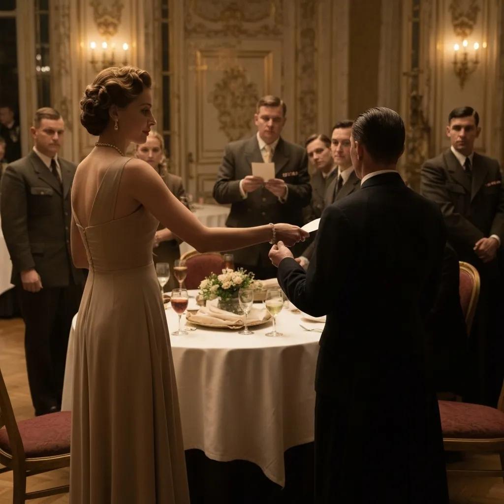 Josephine Baker engaging in espionage during WWII, showcasing her bravery and commitment to the Allies