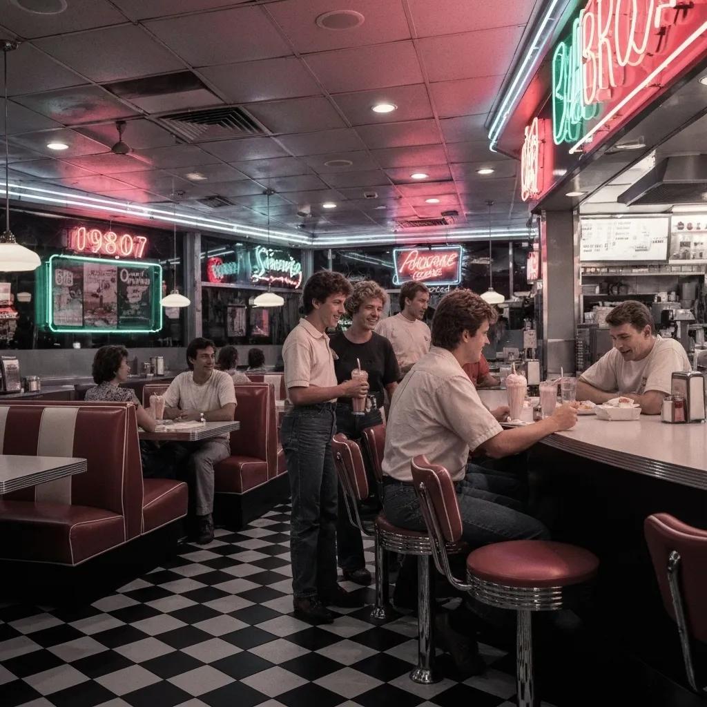 Guests enjoying an interactive tasting bar at a modern dinner party, showcasing vibrant food options and lively engagement