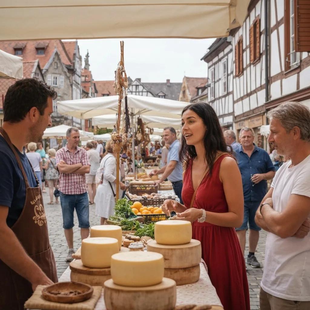 Woman engaging in a cultural event, experiencing local traditions and fostering connections