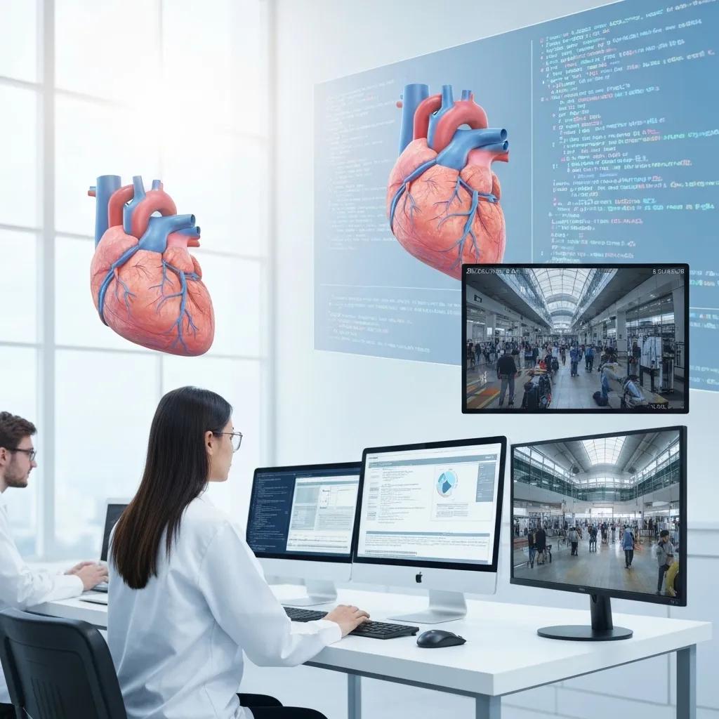 AI-powered fraud detection tools analyzing documents and data for identity verification