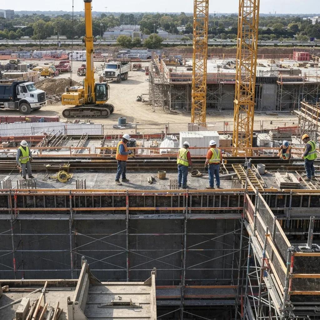 Contractors collaborating on a home renovation, representing the growth of professional renovation demand