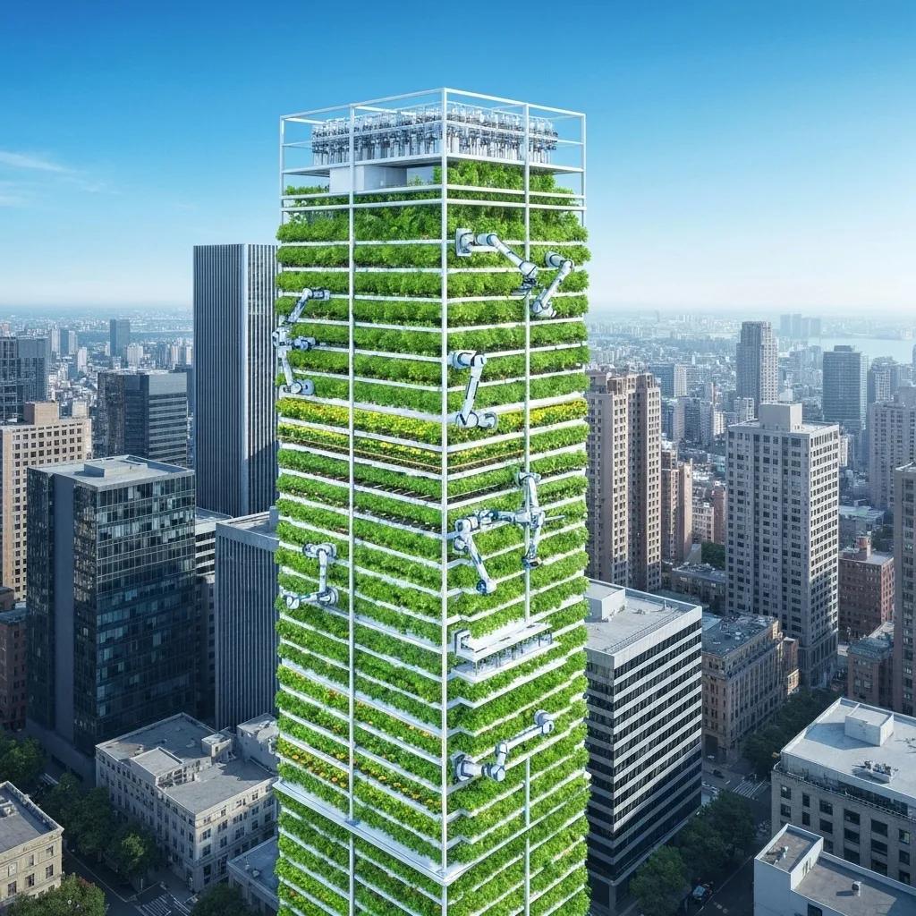Autonomous Vertical City Formations photo