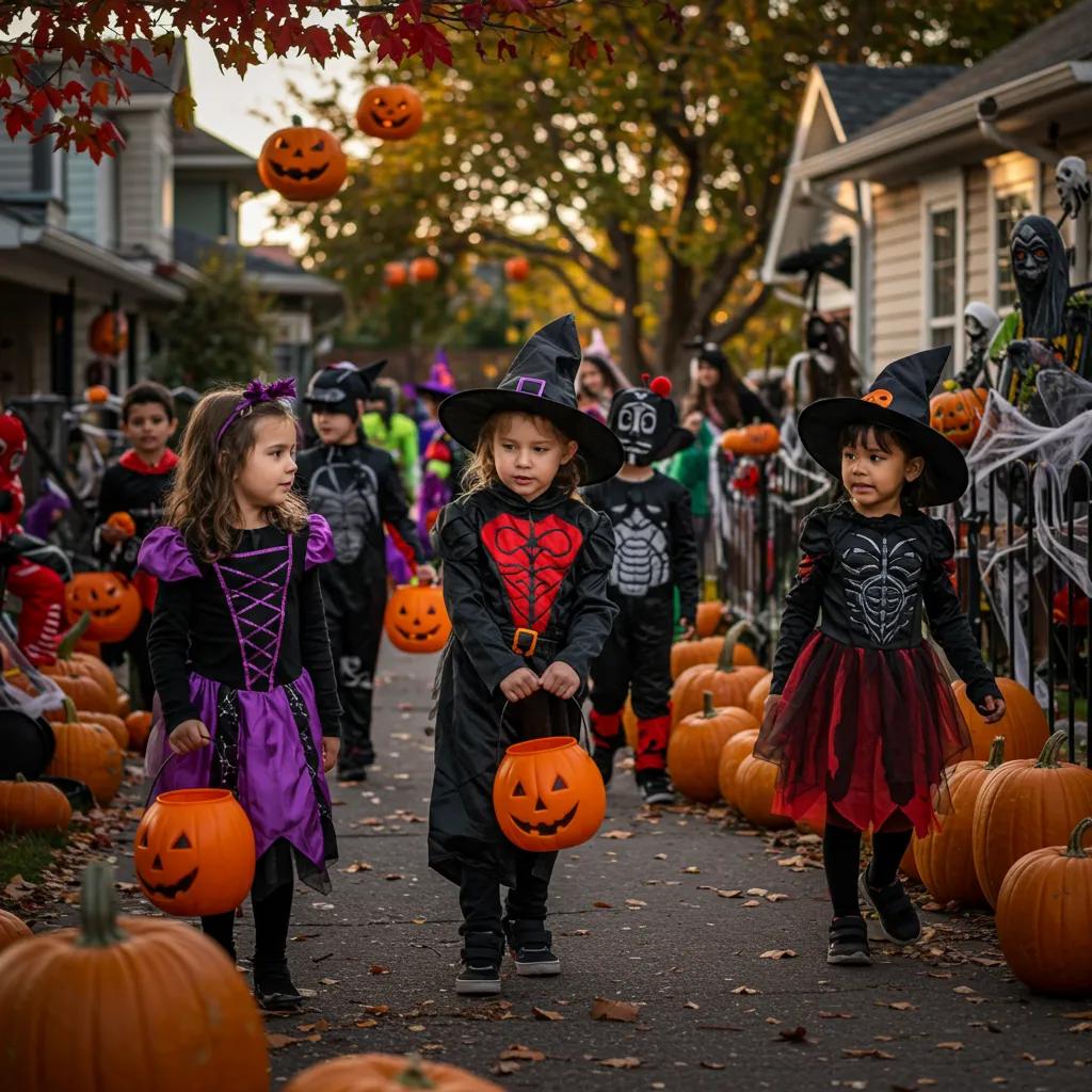 Autumn scene in Central Park, New York City with colorful foliage and people enjoying the weather