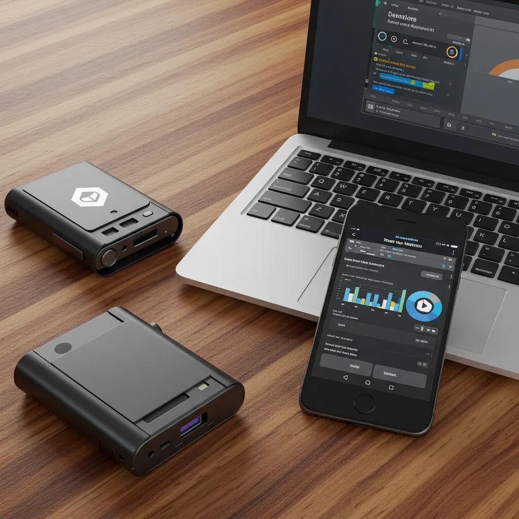 A visual guide to various cryptocurrency wallets, from hardware to mobile and software solutions.