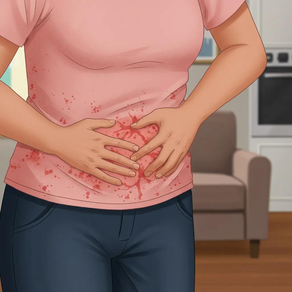 Individual displaying symptoms of Alpha-Gal Syndrome, emphasizing the importance of awareness and diagnosis