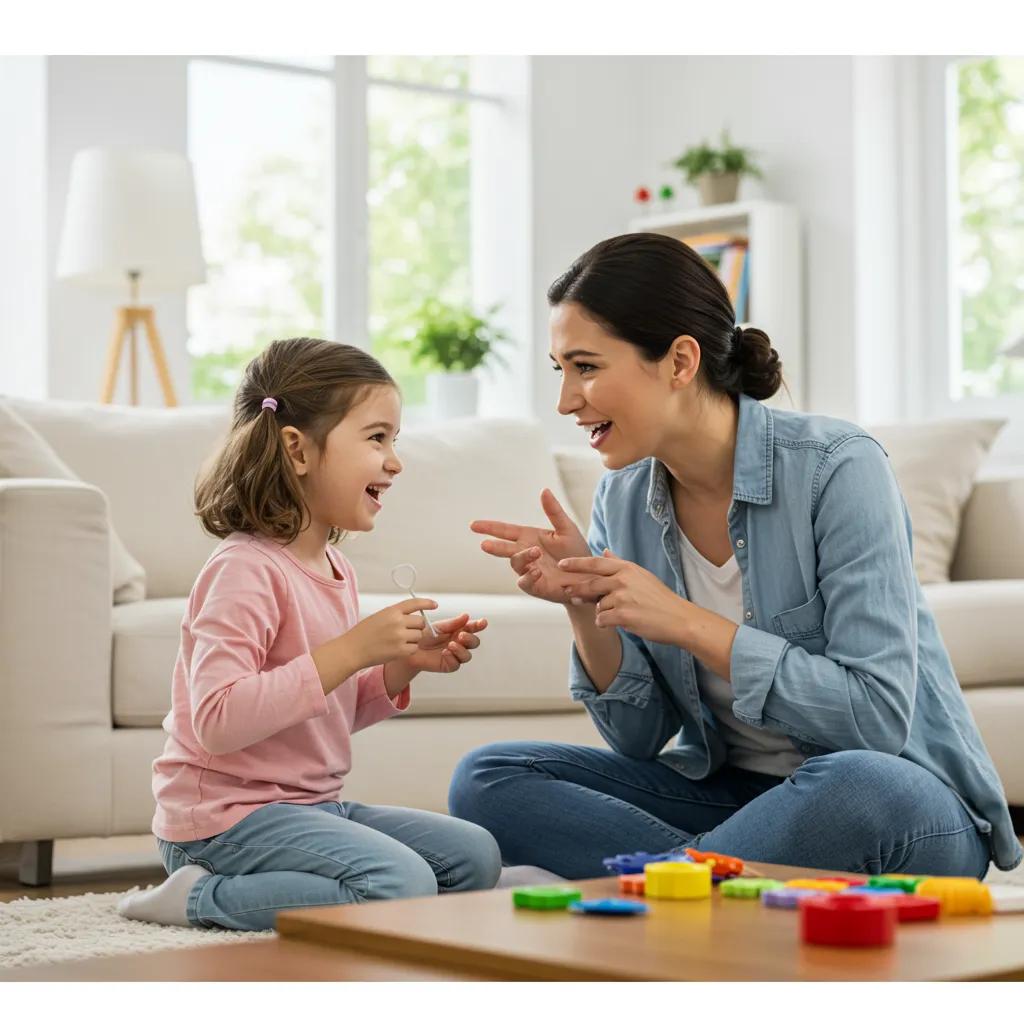 Parent and child engaging in positive interaction, illustrating effective parenting techniques
