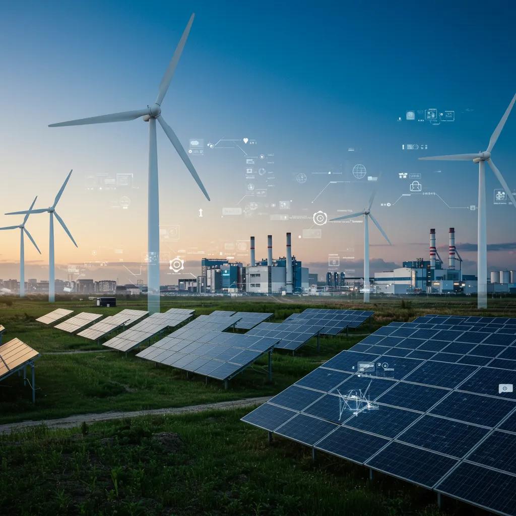 Renewable energy and advanced manufacturing projects symbolizing sectors attracting foreign investment