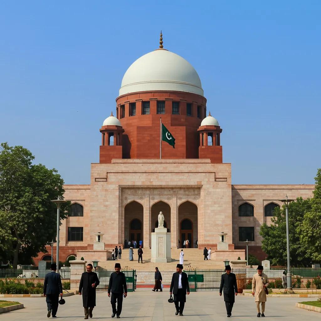 Supreme Court of Pakistan building symbolizing judicial independence and authority